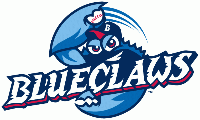 Jersey Shore BlueClaws 2010-Pres Primary Logo iron on transfers for T-shirts